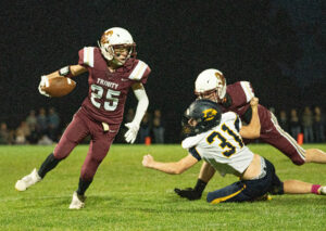 Trinity loses tough matchup with Cameron 22-13